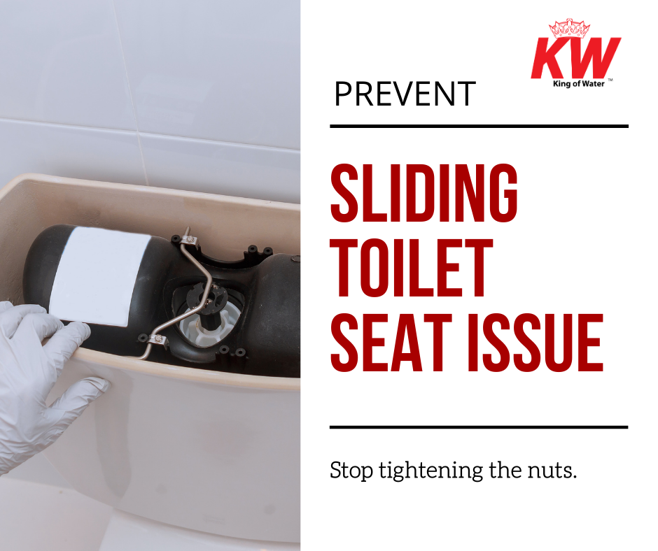 How To Stop My Toilet Seat From Sliding