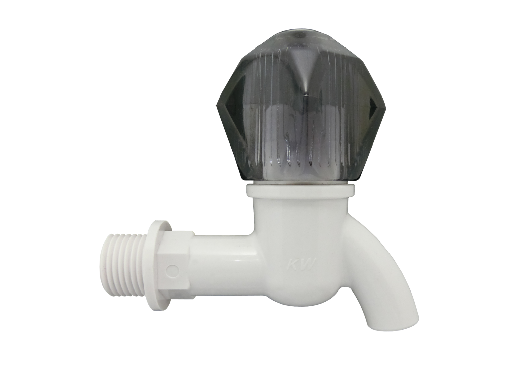 BIB TAP HT TRANSPARENT BLACK  KW King of Water